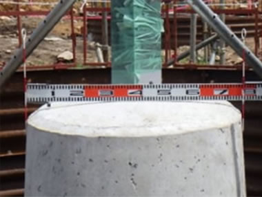 コンクリート打設